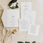 Shoreditch - Pocketfold Wedding Invitation