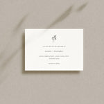 Vintage Save the Date Card - Shoreditch Collection, Elle Bee Design