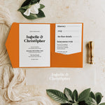 Soho - Pocketfold Wedding Invitation