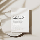 Modern Retro Wedding Stationery Sample Pack - Soho Collection, Elle Bee Design