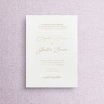 Sophia - Foil Pressed Wedding Invitation Suite