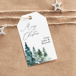 Personalised Christmas Gift Tag Pack - Forest