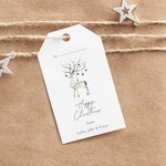 Personalised Christmas Gift Tag Pack - Stag (CGT010)