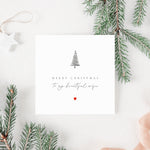 Beautiful Wife Christmas Card - Elle Bee Design