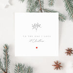 To The One I Love - Christmas Card (CCI011)