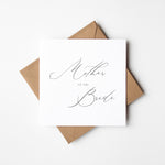 Mother of the Bride Wedding Day Card