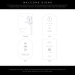 Hyde Park - Wedding Welcome Sign