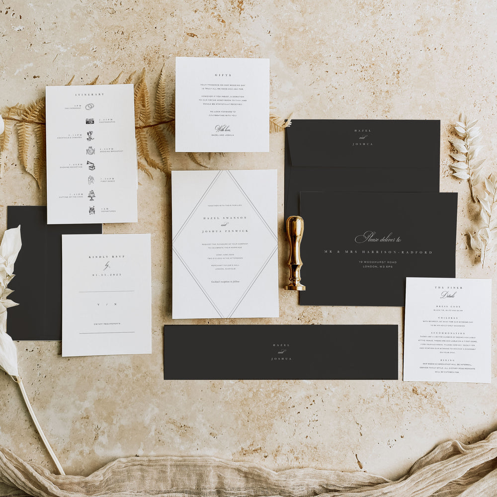 Willesden - Wedding Invitation Suite