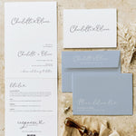 Simple Modern Concertina Wedding Invitation - Windsor Collection, Elle Bee Design