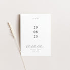 Modern Wedding Save the Date Card - Windsor Collection, Elle Bee Design