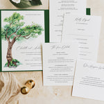 Woodgreen - Pocketfold Wedding Invitation