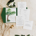 Woodgreen - Pocketfold Wedding Invitation