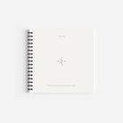 Simple Foliage Monogram Guest Book - Holland Park Collection, Elle Bee Design