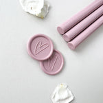 Heart - Self Adhesive Wax Seal - 20 Colours Available