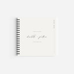 Contemporary Wedding Guest Book - King's Road Collection, Elle Bee Design