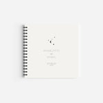 Moon and Stars Wedding Guest Book - Lunar Collection, Elle Bee Design