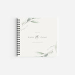 Modern Botanical Wedding Guestbook - Mansion House Collection, Elle Bee Design