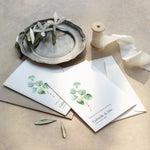 Eucalyptus Wedding Thank You Card - Northwood Collection, Elle Bee Design
